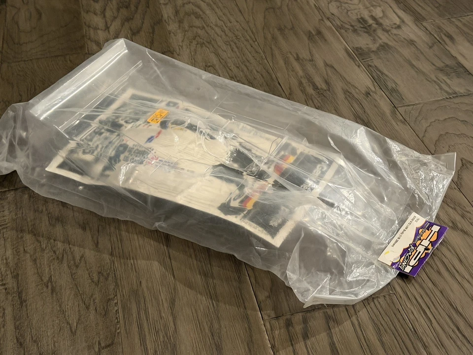 Vintage HPI Super Nitro RS4 7512 BMW V12 LMR COMPLETE Body & Decal Sticker Set. - Image 1 of 4