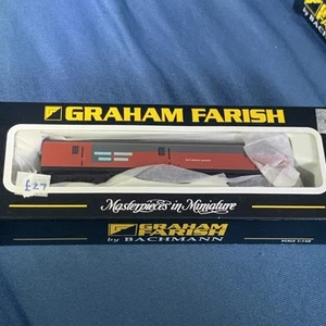 Graham Farish (374-127) Mk1 GUV '95197' in "Rail Express Services" Red Livery - Picture 1 of 12