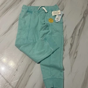Boys' French Terry Jogger Pants - Cat &Jack Blue Size XS - Picture 1 of 3