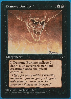 Jovial Evil Legends (ITALIAN) NM (Reserved List Magic Card) (495268) ABUGames - Image 1 of 2