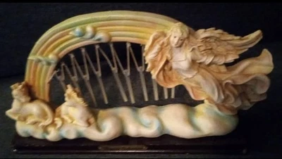 Figura Carillón de Viento Ángel Unicornio Foto 1 de 4