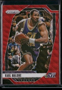 2024-25 Panini Prizm #289 Karl Malone Prizms Ruby Wave - Picture 1 of 2