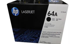 Genuine HP 64A (CC364A) Black Toner Print Cartridge - Factory Sealed Box - Picture 1 of 1