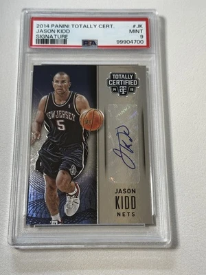 Firma Jason Kidd 2014-15 Panini totalmente certificada/49 PSA9 Foto 1 de 2