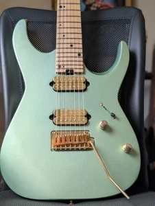 Charvel Angel Vivaldi Signature DK24-7 NOVA Satin Sage Green - Picture 1 of 8