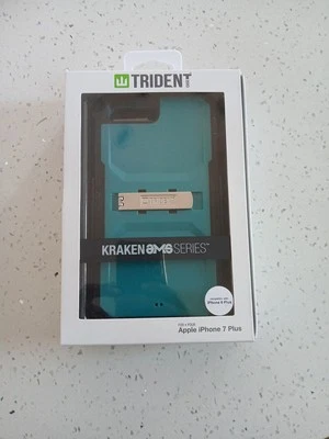 Trident Kraken AMS iPhone 7 Plus / iPhone 8 Plus Hard Shell Case (Teal / Black) - Image 1 of 4