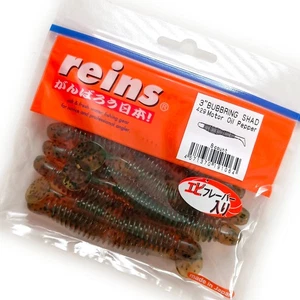 #429 REINS BUBBRING SHAD 3" Soft Lure Scented Salty Aroma Bait Pike Zander - Picture 1 of 1