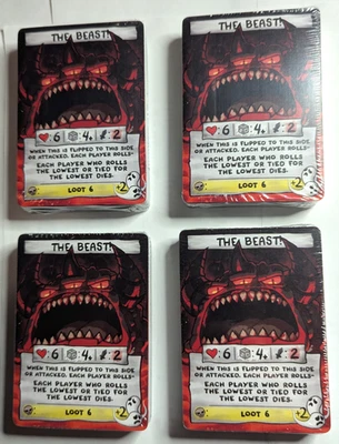 Binding of Isaac Four Souls Requiem Game Cards Set of 4 Monster Decks | Sealed - Image 1 of 4