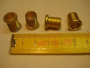 Vis raccord terminus rond en laiton 13 mm pour luminaires (lot de 2) (réf T3) - Bild 1 von 1