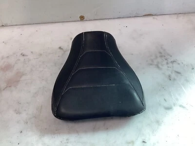 07-12 HONDA CBR600RR CBR 600 CUSTOM FRONT DRIVER  DRIVERS LEATHER SEAT PAD - Image 1 of 2