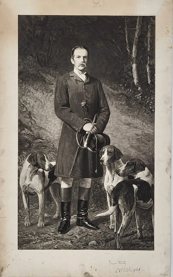 Ecole anglaise, fin du XIXe s. Les chiens de CB Ewright - Photogravure de 1896 - Photo 1/1