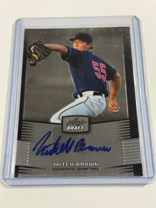 Leaf Metal Draft Mitch Brown 2012 #BA-MB1 automático - Imagen 1 de 2