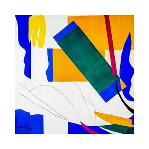 Henri Matisse, Memory of Oceania, 1953, Canvas Print, 24" x 24" + Border - Picture 1 of 10