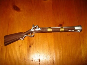 JUGUETE DE METAL PERFECTO MINIATURA PERCUSIÓN ESPAÑOLA ARCABUS 19º CARABINA FUSIL RIFLE - Imagen 1 de 2