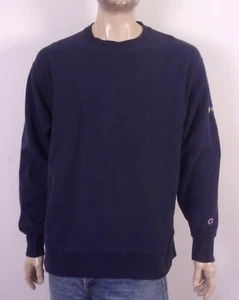 vintage 90s 00s Y2K Champion Reverse Weave FireTech Sweatshirt Navy Blue SZ XL - Picture 1 of 5