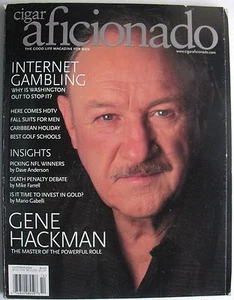 GENE HACKMAN October 2000 CIGAR AFICIONADO Magazine - Picture 1 of 1