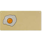 'Fried Egg' Large Wooden Wall Plaque / Door Sign (DP00043489)