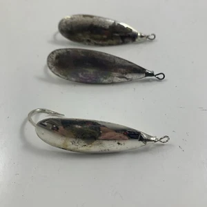 Angelköder Johnsons Silver Minnow (3) Stück 3/8 Oz. Ea. Süßwasserangler G #871 - Bild 1 von 10