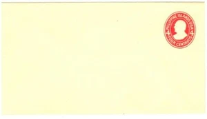 US/Philippine Postal stationery U 36, UPSS 97; amber, size 5 mint, 1 of 1500 [61 - Picture 1 of 4