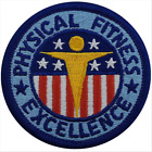 GENUINE U.S. ARMY PATCH: PHYSICAL FITNESS - COLOR - PAIR