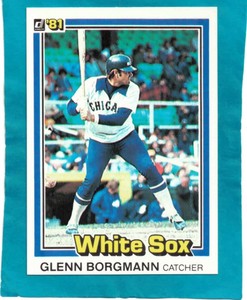 GLENN BORGMANN - # 159 - 1981 Donruss Baseball Card NR-MT Condition