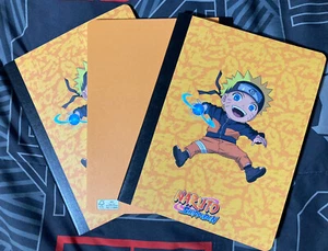 ๐ฅ3X New Naruto Anime College Ruled Composition & Spiral Notebook Lot of 3 - Picture 1 of 2