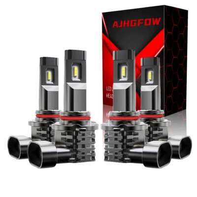 Kit de bombillas de faros LED blancas 6500K para Chevy Lumina Sedán 3,1 L 1990-1999 Foto 1 de 4