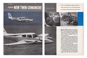 Rapporto aereo Piper Twin Comanche 27/05/2024l - Foto 1 di 1