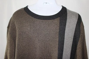 PERRY ELLIS L/S MULTI-COLOR CREWNECK SWEATER SZ:3XLT 3XT XXXLT NWT - Picture 1 of 2