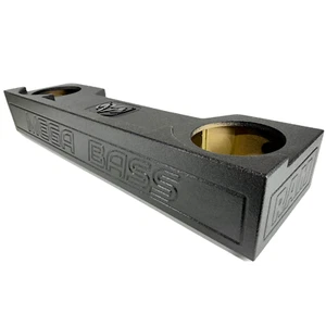 2019-2024 Dodge Ram 1500 Crew Cab Sub Box 10" Dual Subwoofer Enclosure - Picture 1 of 14