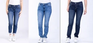BLUE MONKEY DAMEN JEANS B- WARE BLAUTÖNE BASIC COLLECTION SLIM - Bild 1 von 10