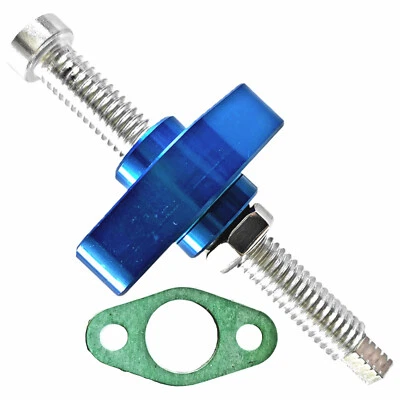 NEW RACING HPR BLUE MANUAL CAM CHAIN TENSIONER 1986-1988 SUZUKI DR200 S 86 88 - Image 1 of 4