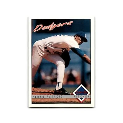 Tarjeta de béisbol Pedro Astacio Rookie 1993 O-Pee-Chee #9 Los Angeles Dodgers casi nueva Foto 1 de 3