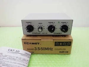 Złącze antenowe Comet CAT-10 HF/50MHz QRP, stan roboczy Używany przedmiot - Zdjęcie 1 z 7
