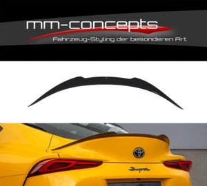 Alerón trasero CUP NEGRO para Toyota Supra MK5 alerón trasero accesorio extensión  - Imagen 1 de 10