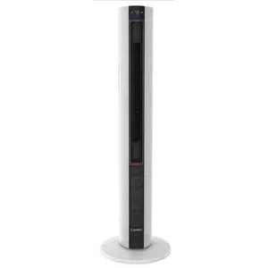 42" Lasko FH500 Tower Fan/Space Heater Combo 1500W Remote Control Timer White - Picture 1 of 13