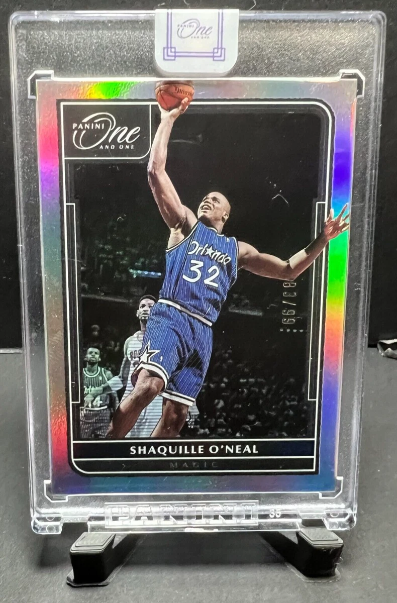 Panini Shaquille O'Neal Basketball Autographed Sports Trading