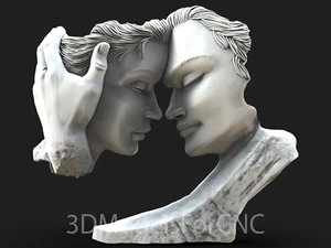 3D Model STL File for CNC Router Laser & 3D Printer Couple 4 - Picture 1 of 1