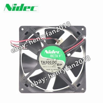 Nidec TA300DC D34683-55 Fan DC 12V 0.08A 80x80x25mm Chassis cooling fan 2pin - Image 1 of 4