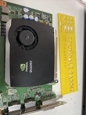 Dell Quadro FX580 Dual Display Port DVI(i) 512MB PCI-E Video Card R784K - Image 1 of 4