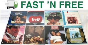 🎥 Laserdisc Movies ~French Lot of 8~ Jean Renoir, Leolo, Fiorile, Olivier . . . - Picture 1 of 10
