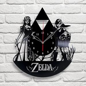 Vinyl Clock The Legend of Zelda Clock Unique Art Vinyl Record Wall Clock 465 - Picture 1 of 12
