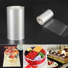 1 Rotolo Trasparente Torte COLLARE cucina acetato torta al cioccolato Candy Pet