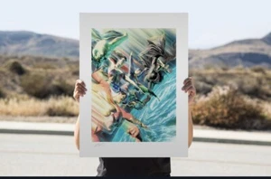Justice League - Protectors of the Universe Fine Art Print by Alex Ross "Neu" - Bild 1 von 5