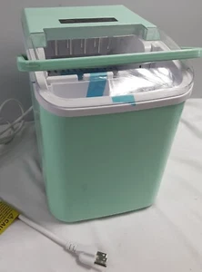 Neu, grün Intertek tragbare Arbeitsplatte Eismaschine # WBJ-10A - Bild 1 von 9