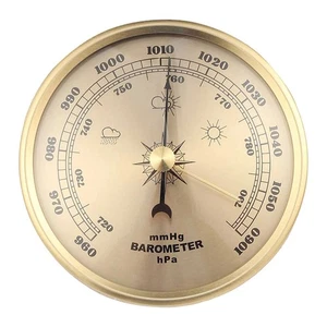 Barometer Round Gift Convenient Weather Station for Breeding Planting - Picture 1 of 7