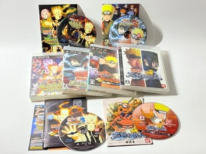 Lot of 4 Naruto Shippuden Ultimate Ninja Storm 1 2 3 Revolution PS3 Games Bandai - Picture 1 of 7