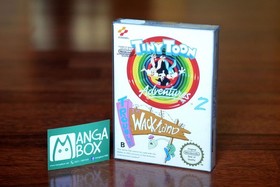 TINY TOON ADVENTURES 2  TROUBLE IN WACKY LAND CIB OVP NINTENDO NES  NOE gebr GUT