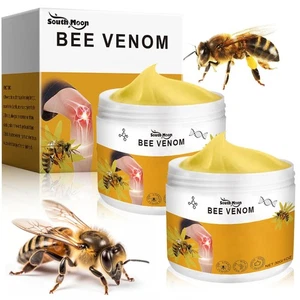 2 PIEZAS Nueva Crema Profesional Veneno de Abeja, Crema Avanzada para Articulaciones y Huesos Veneno de Abeja, S - Imagen 1 de 7