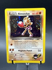 ROCKET’S HITMONCHAN - 11/132 - Gym Heroes - Holo - Tarjeta Pokémon - REMOLINO - Imagen 1 de 24